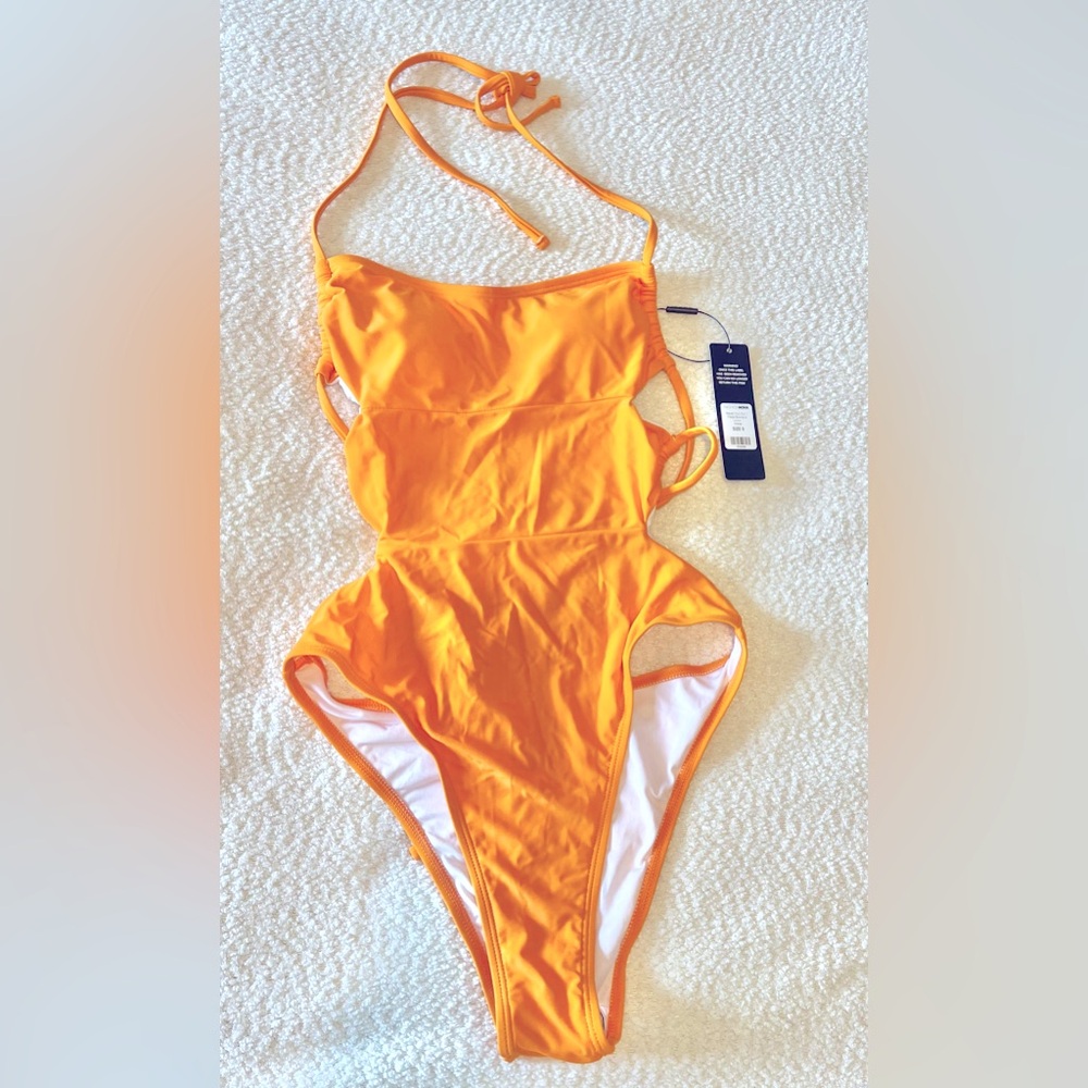 FashionNova cut out one piece swimsuit